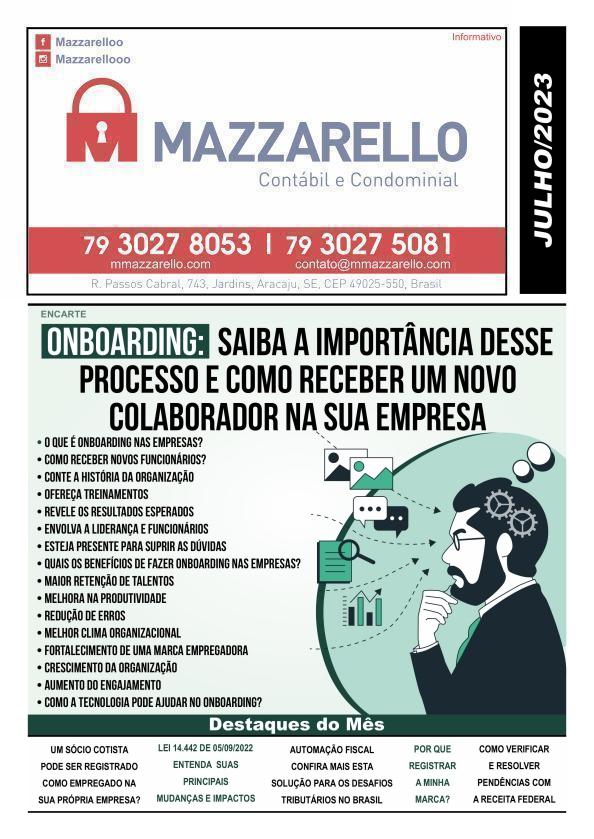 INFORMATIVO DE JULHO 2023